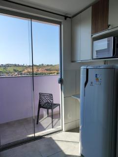 Studio João da Mata com varanda - 9