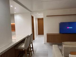 Cobertura pé na areia, 3 suítes e área externa - 2