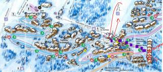 Duplex famille 10 à 12 personnes station les coches La plagne - 2