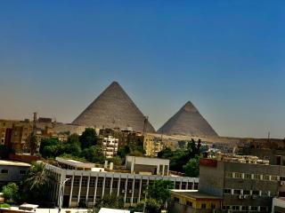 City plaza pyramids view - 8