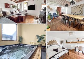 Jacuzzi Privé Maison 200m2 Grand Jardin & Parking - 9