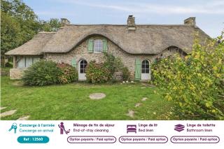 Superbe chaumière pour 6 personnes avec jardin - 8