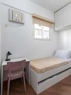 CurtaBotafogo: 2 quartos completos c/ home office - 4