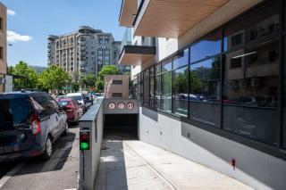 Urban Amethyst Haven - 1BR Apartment with Balcony - 3