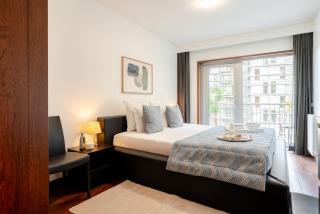 Premium Flat w/ Pool, Gym & Garage by HostWise - 5