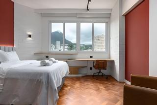 CurtaLeblon:Studio lindo entre a praia e a Lagoa - 3