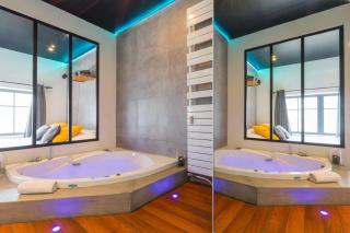 Balneo Suite Arquebuse Love appart au coeur de Dijon - 8