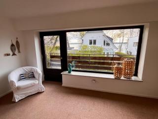 Fass-Sauna, Garten, etwas Fördeblick, 2 Minuten zum Naturstrand - Opa Meyer - 7
