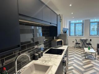 The Fortis Apartments - 1 Bed - WIFI - Videocom Entry - Close to Bus & Train Stations - Professionals, Contractors & Tourist Ready - 0