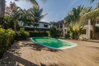 Aptos completos em cond. com piscina a 500m da Praia de Taperapuã - ENLs - 0