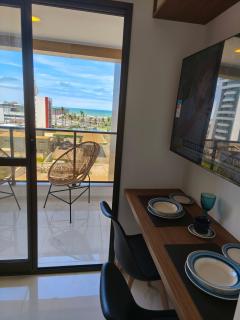 Studio com varanda vista mar - 9