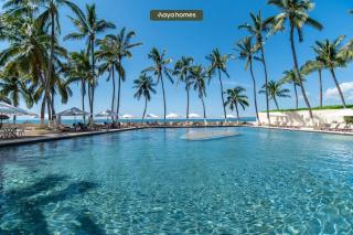 Beachfront 2BR Condo - Pool - Blue Flag Beach - 0