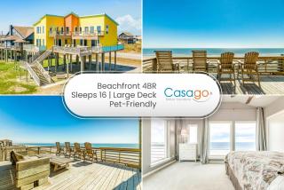 Ultimate Beachfront Sunset Views Sleeps 16 - 0