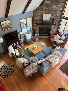 Mountainside w Fireplace, Fire Pit, Deck, & WiFi - 9