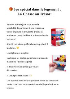 Appartement Cosy avec jardin et jeu Suite Enigma - 1