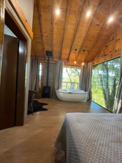 Chalé Refúgio Panorâmico Aconchegante - 2