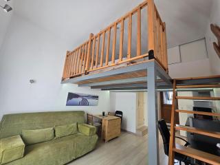 Studio cosy avec mezzanine & parking 2min Walibi - 6