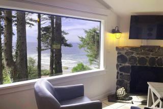 Beachfront Cabin! Private! Ocean Views! Firepit! Shelley Family Cabin - 9