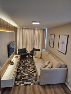 Luxo e Lazer Apto 2Qtos 1 Suíte AC e Rooftop - 0