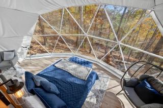Glamping Dome w Fire Pit WiFi King Bed & Bath - 4