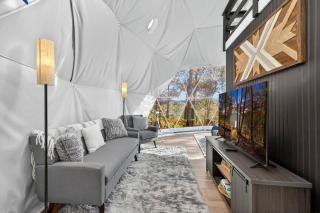 Glamping Dome w Fire Pit WiFi King Bed & Bath - 2