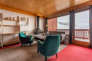 Modern 105 Msq Duplex, Residence Hermine In Val Thorens, Ski In-Out with WiFi - 0