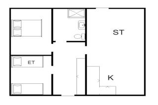 5 person holiday home in Hemmet - 6