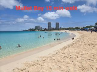 Maho Escape- with Pool and Gym, Lagoon view, walk to dinning, Maho Beach and Mullet Bay - 8