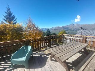 Chalet rénové calme, terrasse, animaux acceptés, parking, WiFi - FR-1-346-597 - Arc 1800 - 2