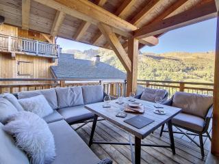 Chalet élégant avec accès pistes, Wifi, sauna et parking couvert - FR-1-344-894 - 4