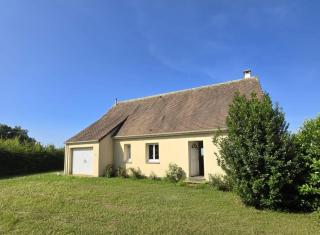 Calme et vue panoramique champs et la Sarthe - 0