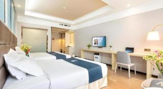 Echarm Hotel Panyu Chimelong Guangzhou South Railway Station Wanbo Metro Station - 2
