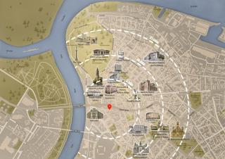 Grand Gallery with Cinema & Balcony Old Town - 1