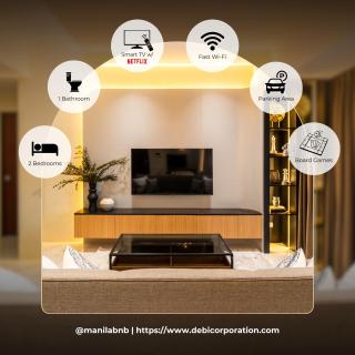 Amazing View - 2 BR Luxury Unit in BGC Uptown High Speed Wi-Fi Wi-Fi Washer - 0