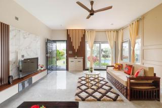 The Garden Haven by StayJade2BHKACPoolLawn - 9