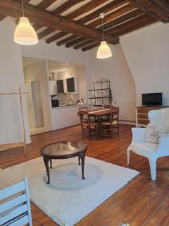 le 888 Demeures Grand T2 de charme dans centre Saumur - 4