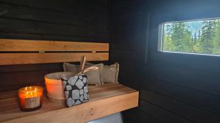 Lapland Landscape XL Cabin with Nature View, Sauna, Fireplace & Kitchen, Sodankylä, Luosto, Fell Village - 7