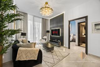 Burj Khalif View from Bedroom - Millionaire Residence in Business Bay Dubai - 0