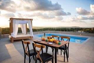 Aurora Heraklion Seasons Villa- Sea Pool Fireplace - 6