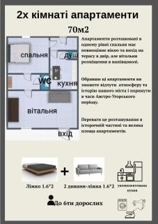 2х кім-й Loft на площі Філармонії by Willox - 8