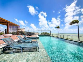 Apto pe na areia com linda vista do mar da varanda - 6