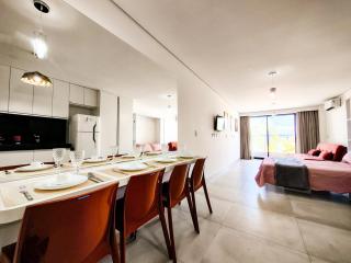 Apto pe na areia com linda vista do mar da varanda - 3