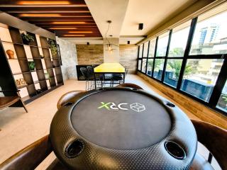 Apto pe na areia com linda vista do mar da varanda - 1