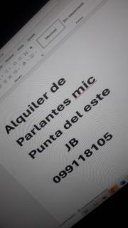 parlantes punta del este Dj JB Alquiler de parlantes - 0