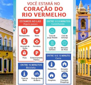 Varanda Vista Mar com Camareira - Rio Vermelho - 3