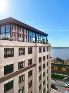 Xtay Cais Rooftop - Studio completo com vista panorâmica Skyglass Tetto - Orla do Guaíba - 0