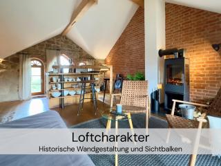 HexenburgbeiDresden 2 Zimmer Architektenwohnung mit eigener Sauna, Whirlwanne und Kamin - Nähe Sächsische Schweiz Dresden - 9