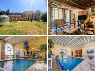 Le manoir de Saint-Ouen avec piscine chauffée intérieure - 9