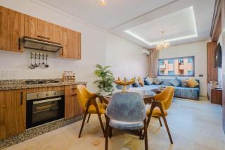 Bright Apartment with 2 Pools and Secure Parking - Marrakesh - 7