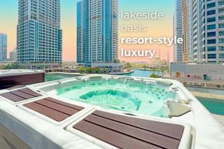 SettlerHomes - Elegant JLT Lakefront Near Metro - 0